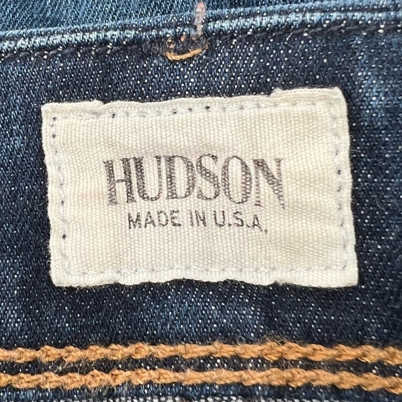 Hudson Beth Baby Boot Frayed Hem Jeans Size 29 Women's - Picture 2 of 6